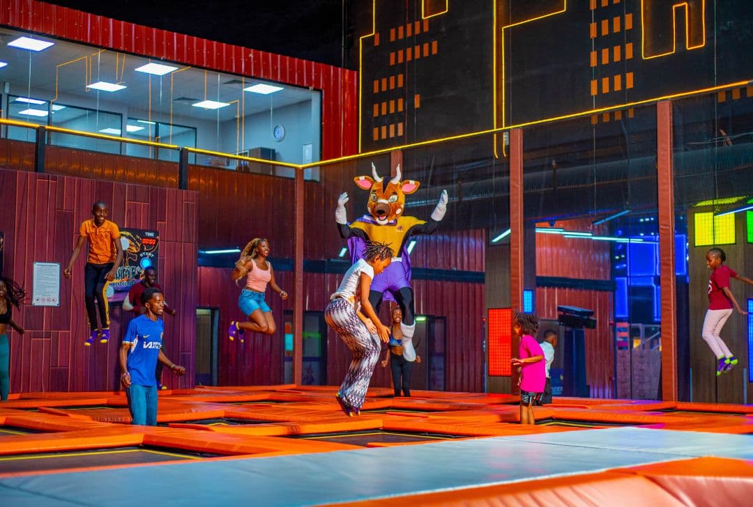 Trampoline Arena at The Hub Park