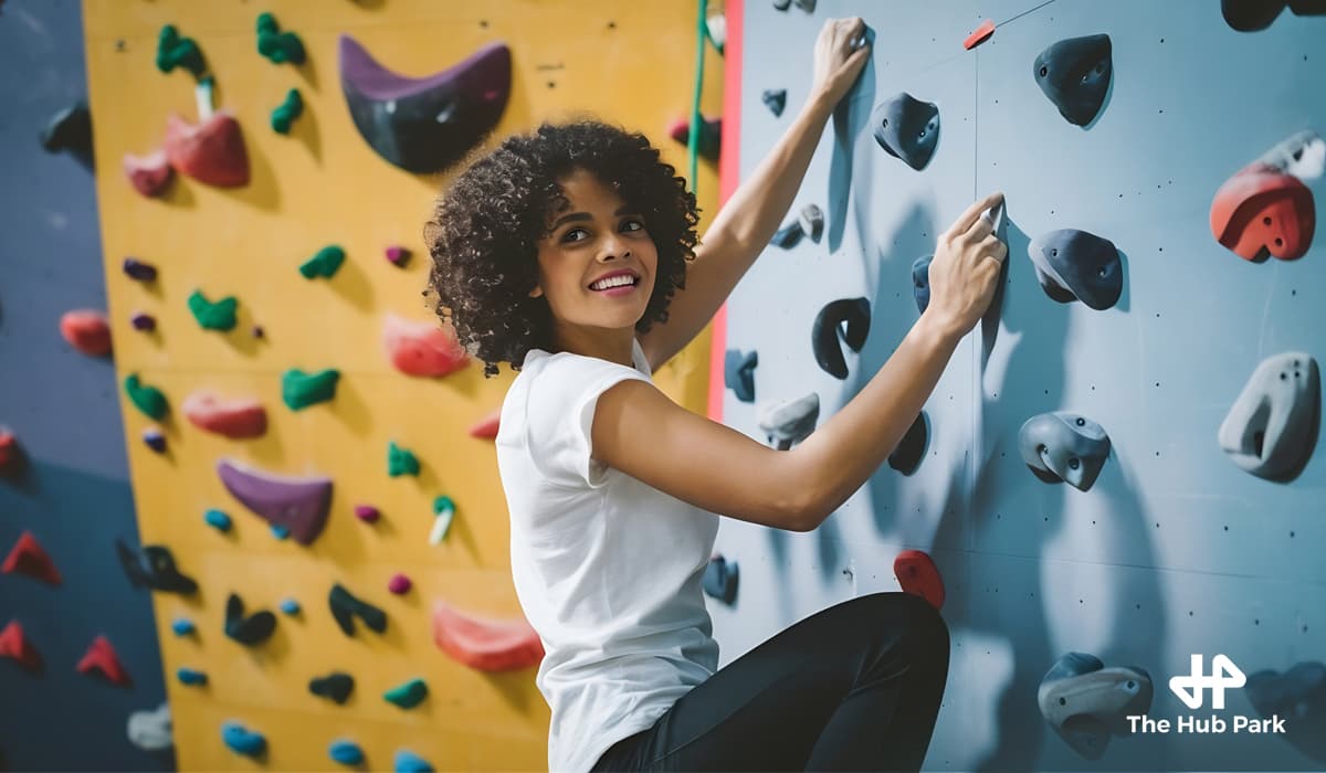 Indoor Climbing & Other Fun Activities for Kids at The Hub Park at The Hub Park