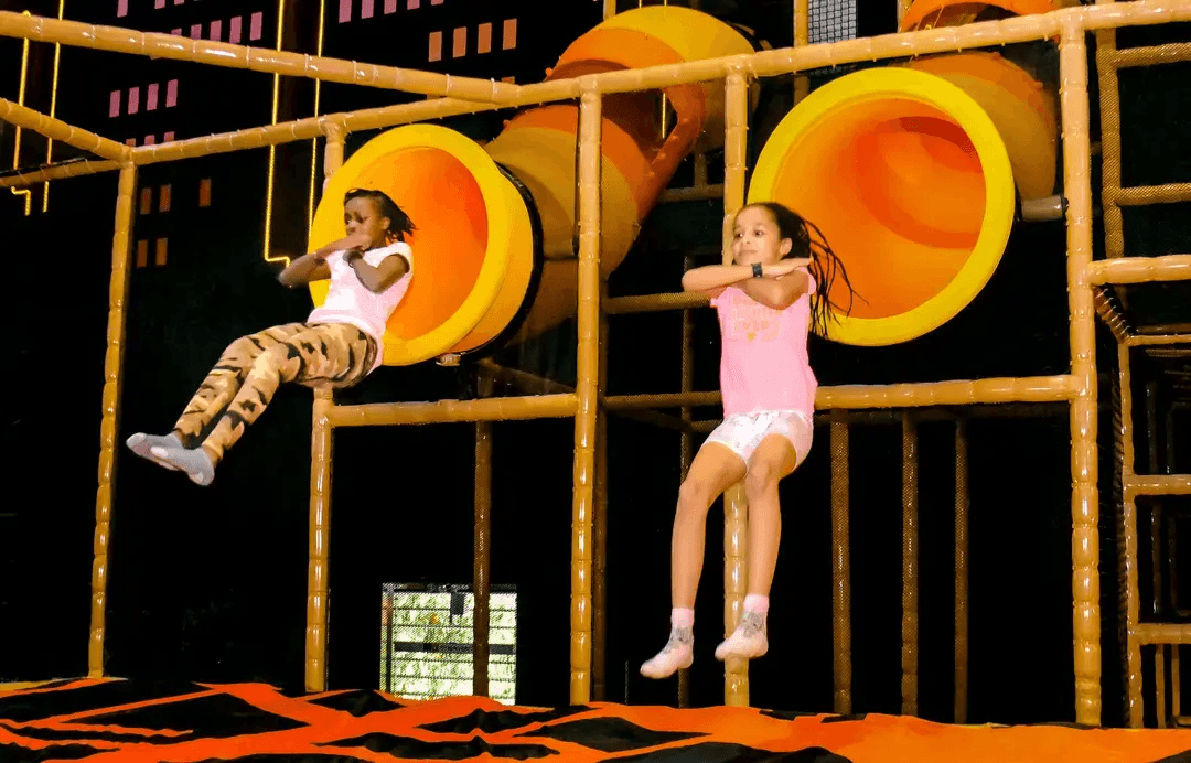 Bag Jump at The Hub Park